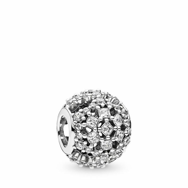 Pandora Australia Snow Flurry Charm - Sterling Silver | NSQBEL375